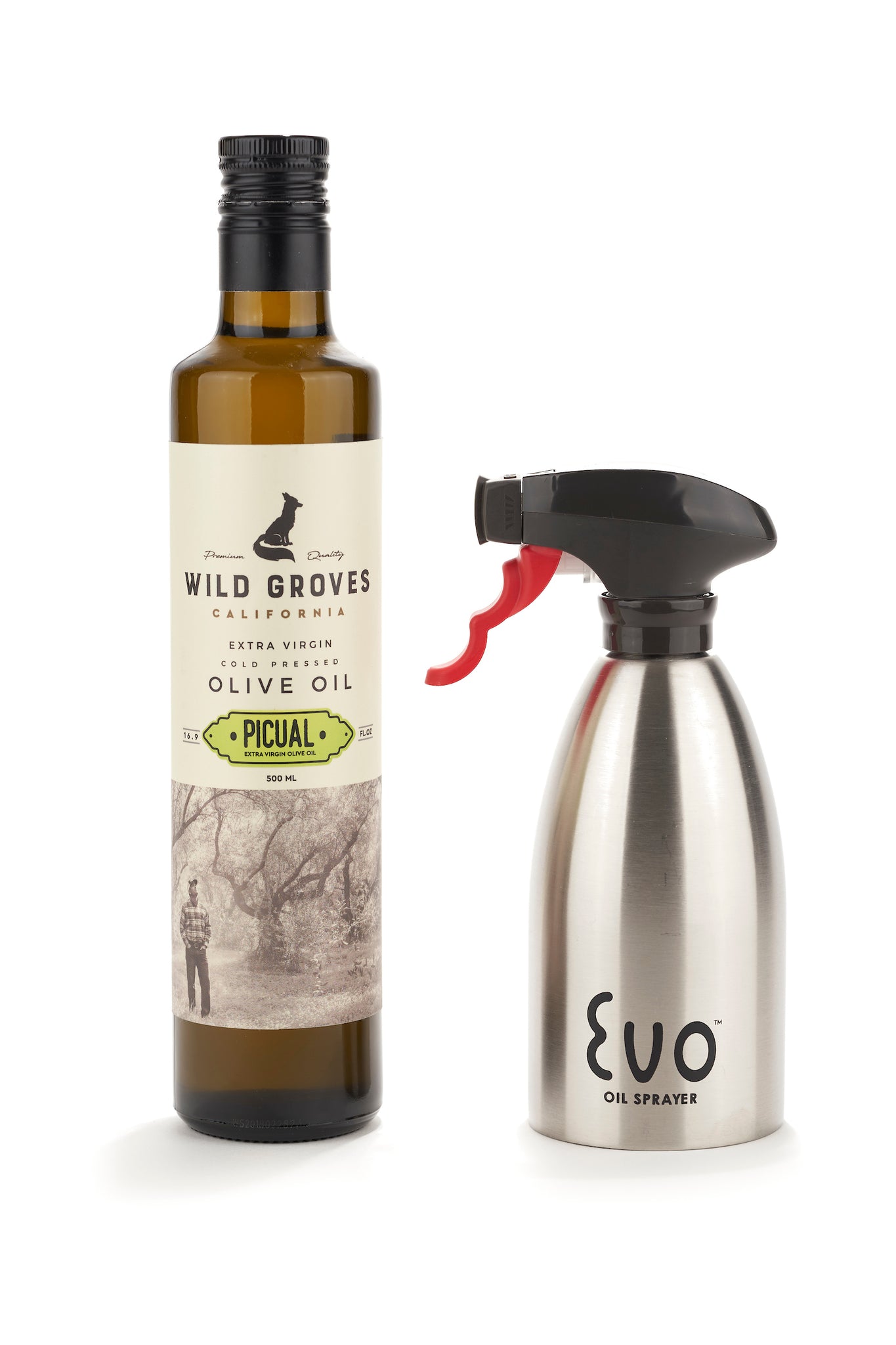 Olive Oil Sprayer - Stainless Steel 16 oz (473ML)