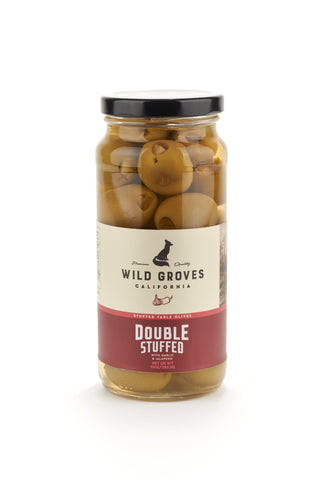 DOUBLE Stuffed Olives (Jalapeño & Garlic)