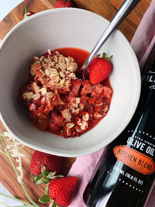 Strawberry Rhubarb Crisp