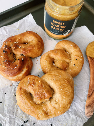Soft & Chewy Olive Oil Pretzels