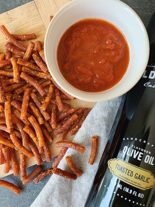 2 Ingredient Pasta Chips