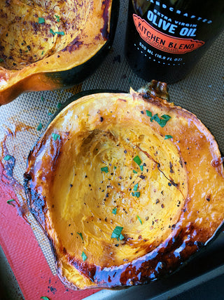 Simple Roasted Acorn Squash