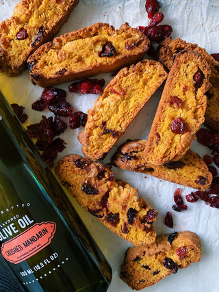 Cranberry Orange Biscotti