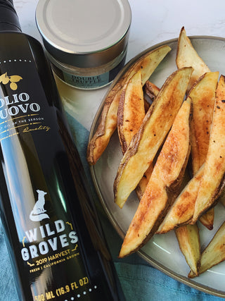 Baked Truffle Fries & Olio Nuovo EVOO