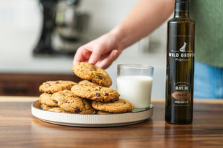 Olive Oil Chocolate Chip Cookies!