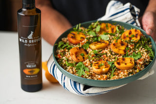 Grilled Apricot Couscous Salad