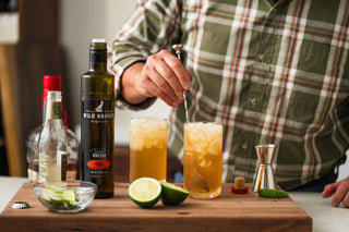 Peach Balsamic Ginger Highball