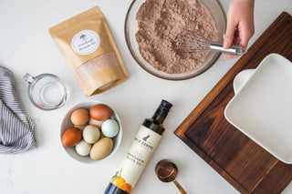 Crushed Mandarin Olive Oil Brownies