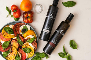 Traditional Caprese Salad with Heirloom Tomatoes