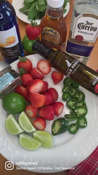 Strawberry Jalapeno Balsamic Margarita