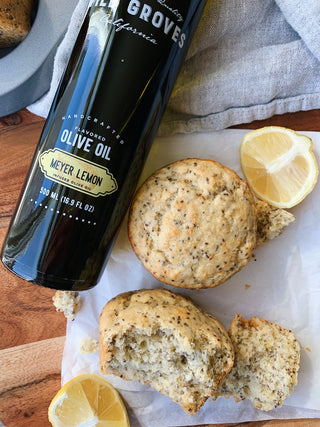 Meyer Lemon Chia Seed Muffins