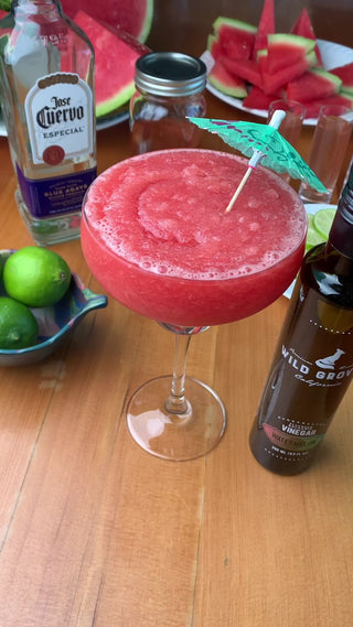 Frozen Watermelon Balsamic Margarita