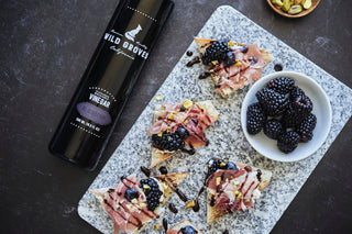 Blackberry Prosciutto Flat Bread