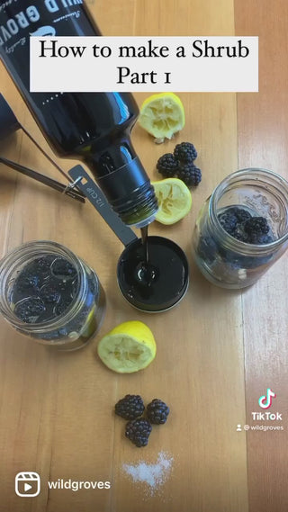 Blackberry Balsamic Shrub Part 1