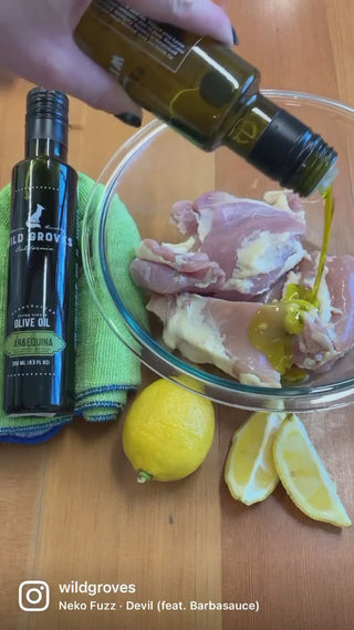 Lemon Garlic Greek Yogurt Marinated Chicken
