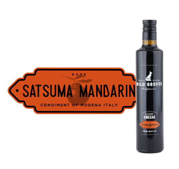 Satsuma Mandarin Balsamic Vinegar | Wild Groves | California Olive Oil