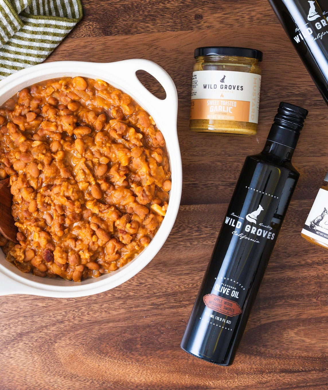 Apple Wood | Mesquite Smoked Olive Oil | Wild Groves | California