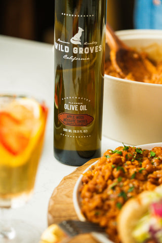 Apple Wood Mesquite Smoked Olive Oil