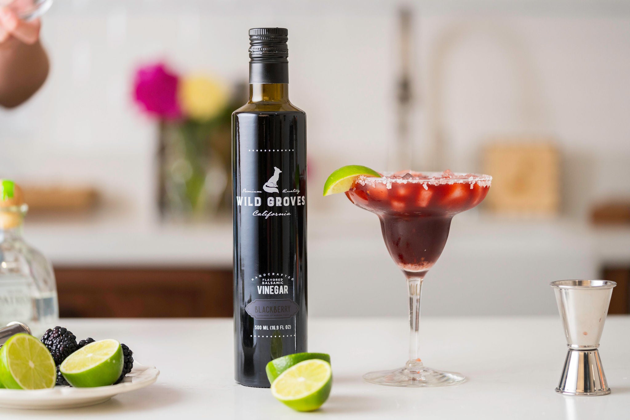 Blackberry Balsamic Vinegar | Wild Groves | Extra Virgin Olive Oil